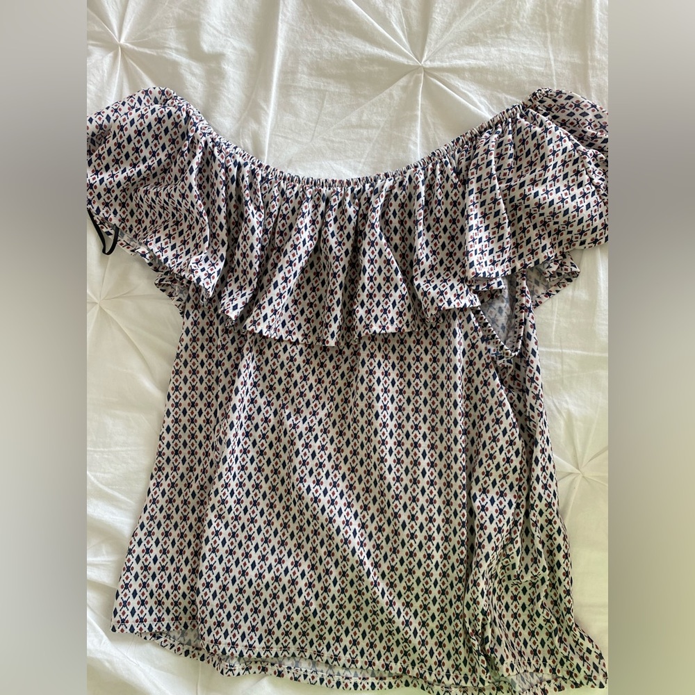 Off the shoulder blouse